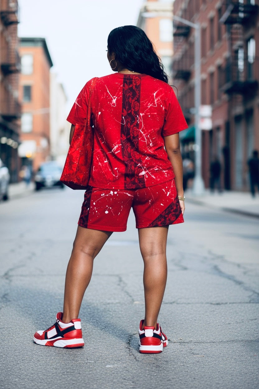 RPA URBAN ROMANCE “Scarlet Muse” women shirt