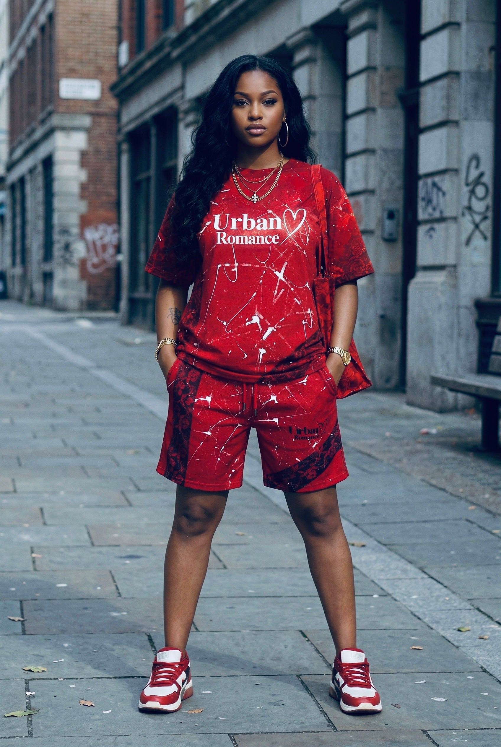 RPA URBAN ROMANCE “Scarlet Muse” women shirt