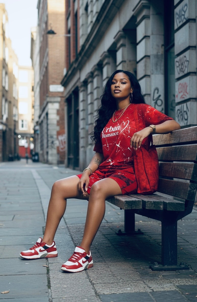 RPA URBAN ROMANCE “Scarlet Muse” women shirt