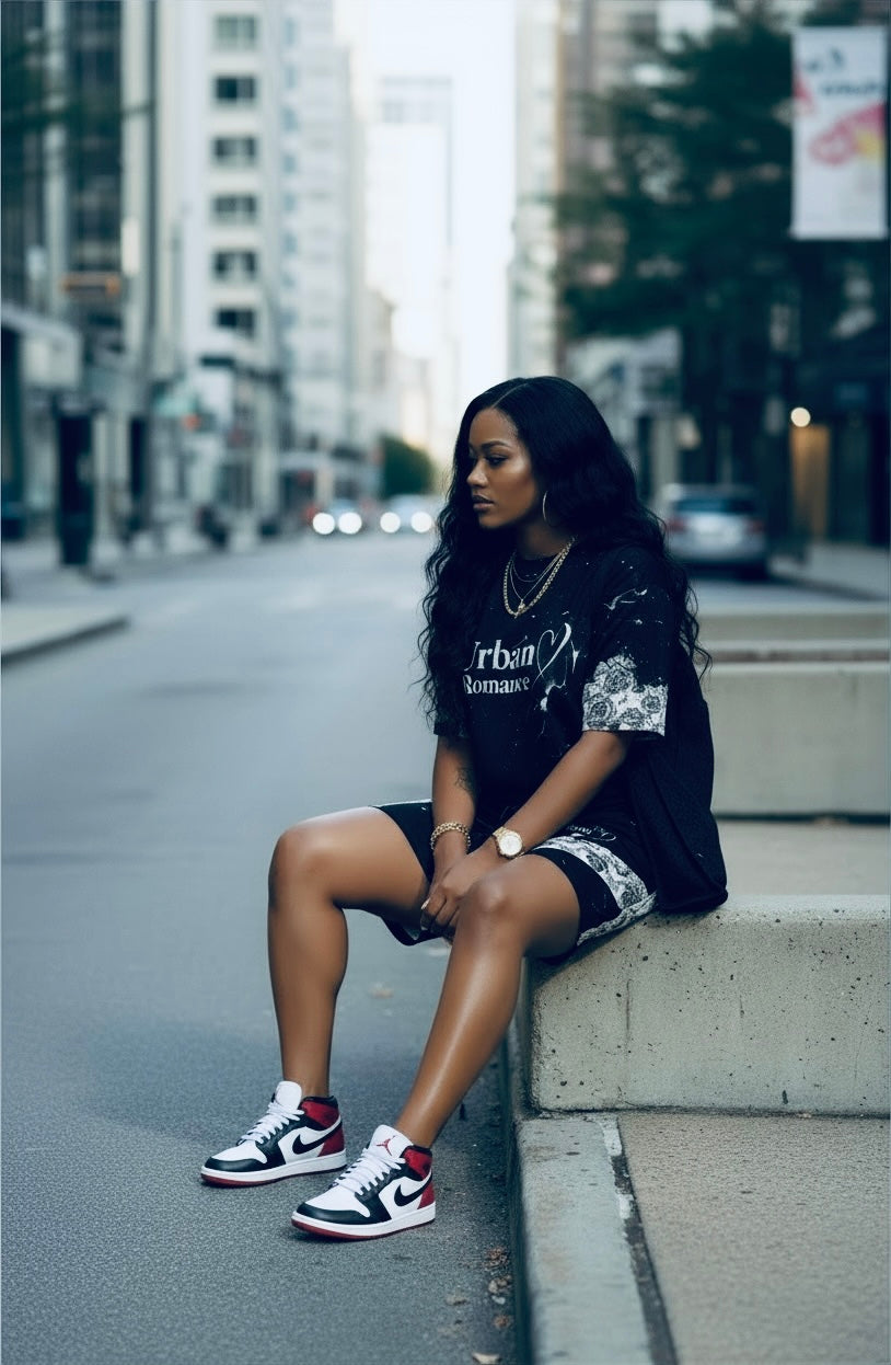 RPA “  Scarlet Muse Urban Romance” shirt