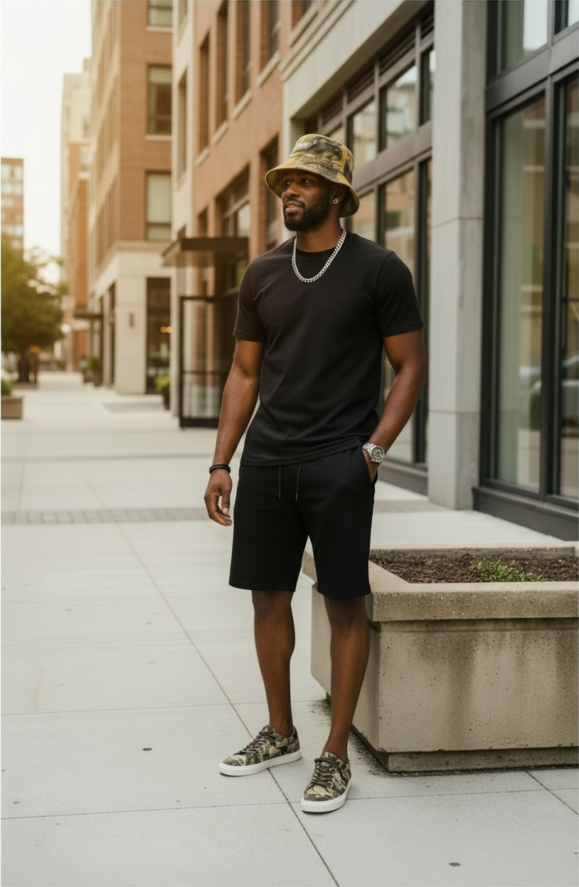 RPA Urban Romance Distressed Bucket Hat