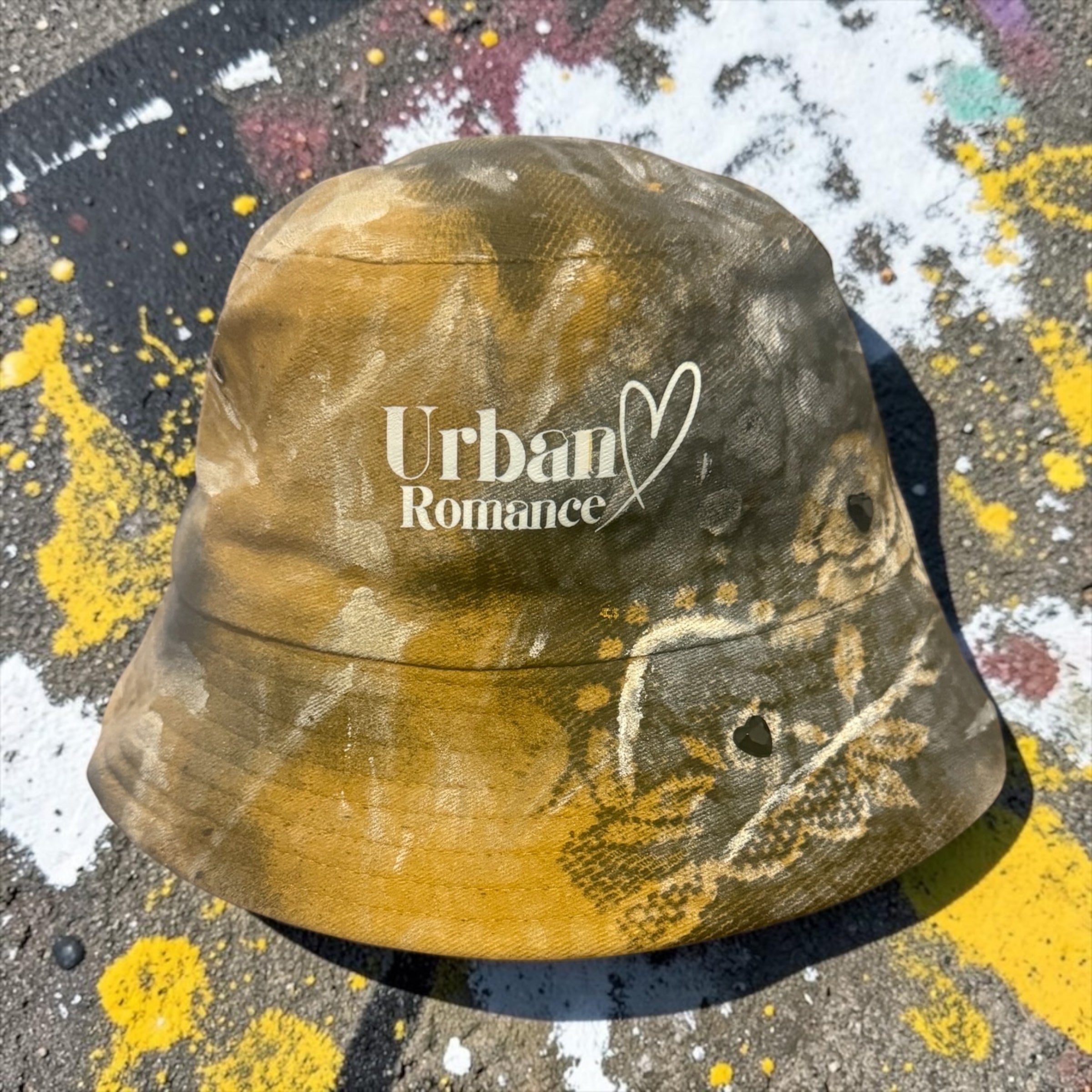 RPA Urban Romance Distressed Bucket Hat