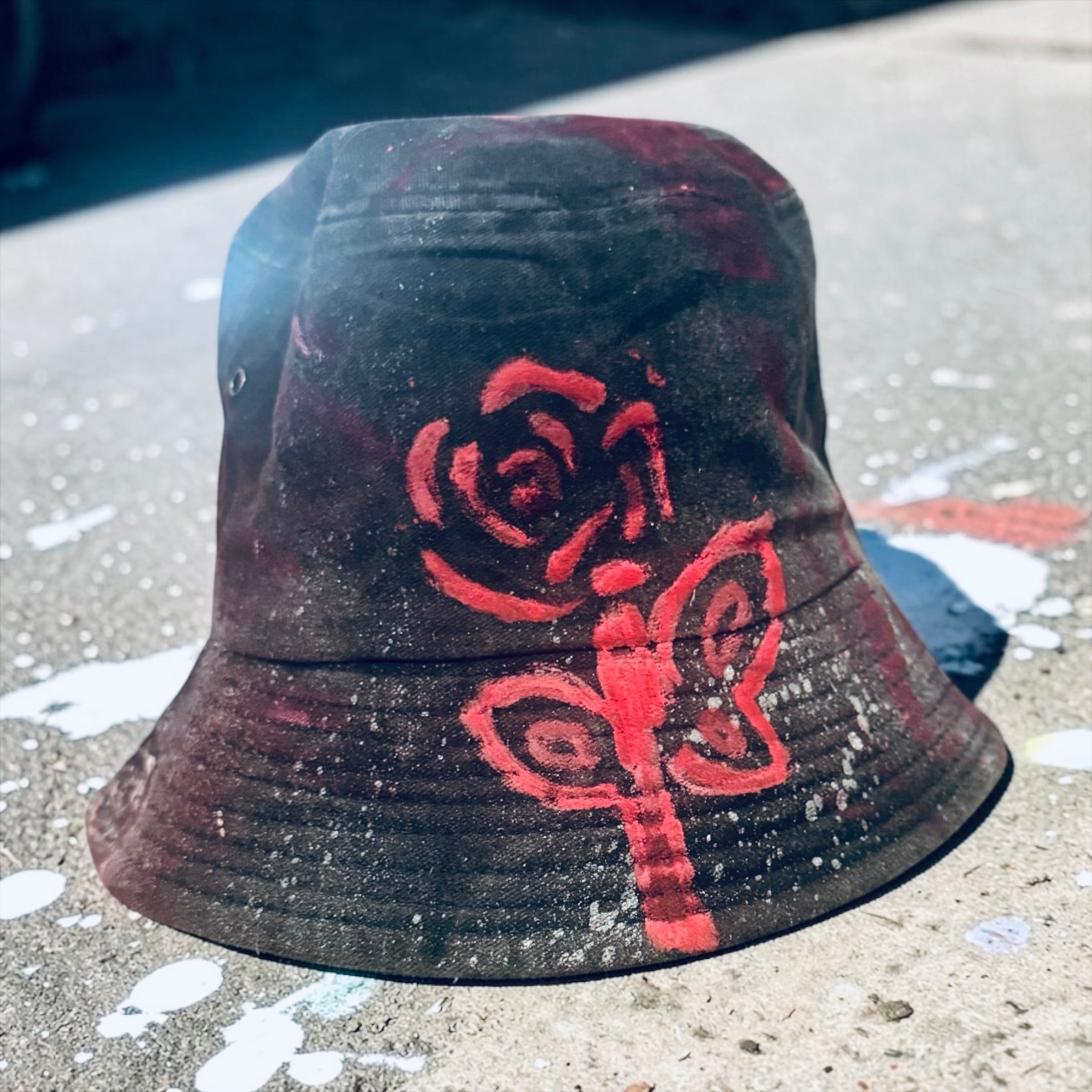 RPA Urban Romance Distressed Bucket Hat