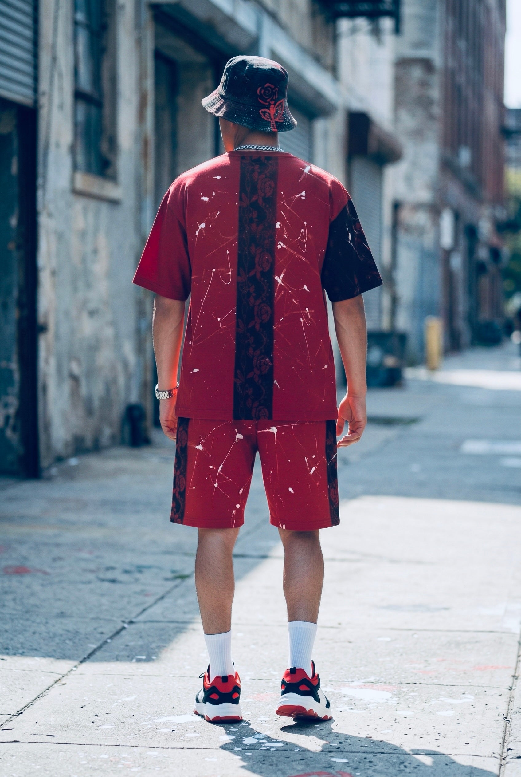 RPA Urban Romance Distressed Bucket Hat